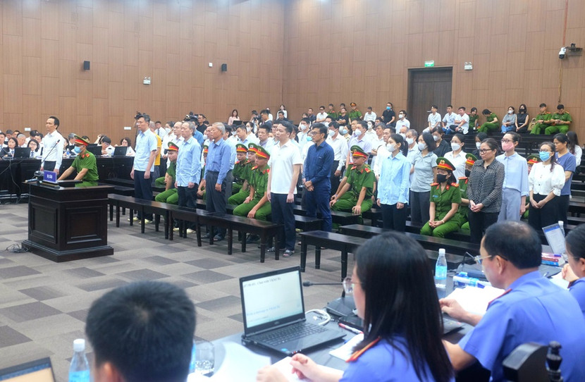 Phiên tòa xét xử Trịnh Văn Quyết và 49 bị cáo liên quan.