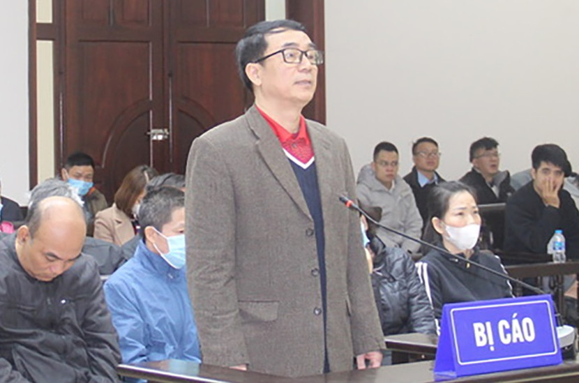 Cựu Phó cục Cục Quản lý thị trường - bị cáo Trần Hùng.