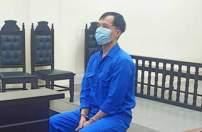 Bị cáo Trần Văn Quỳnh bị đưa ra xét xử tại phiên tòa.