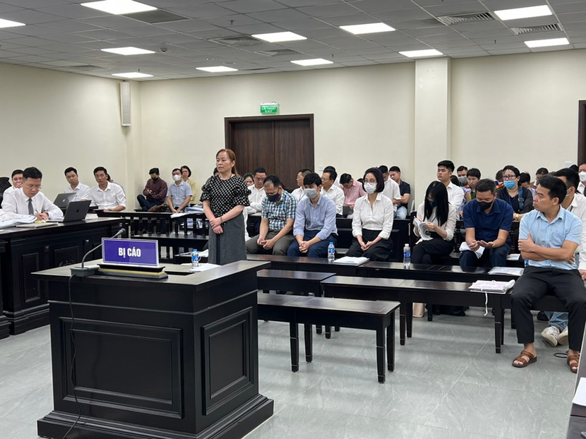 Phiên tòa xét xử cựu Chủ tịch Dược phẩm Vimedimex Nguyễn Thị Loan và đồng phạm.