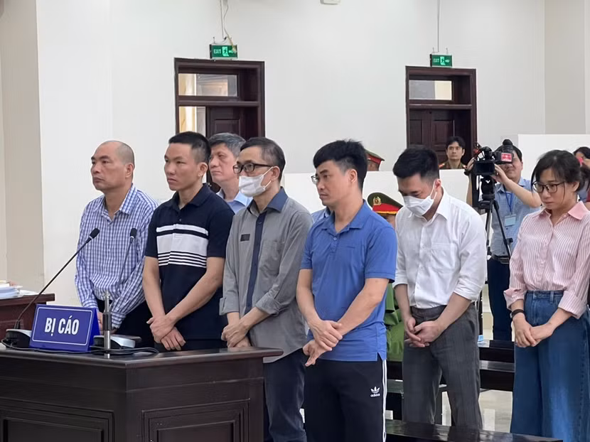 Các bị cáo trong vụ án có đơn kháng cáo tại phiên tòa phúc thẩm.