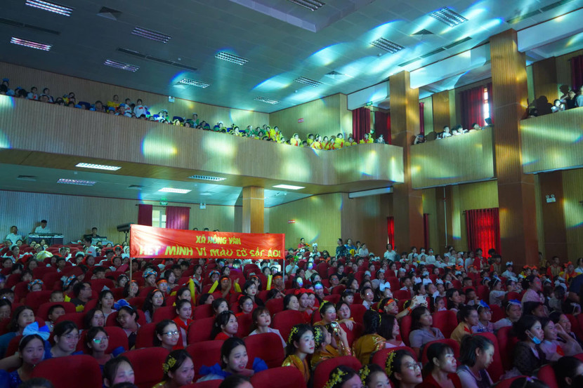 Hội thi đã diễn ra sôi nổi, có tính cạnh tranh cao giữa các đội thi.