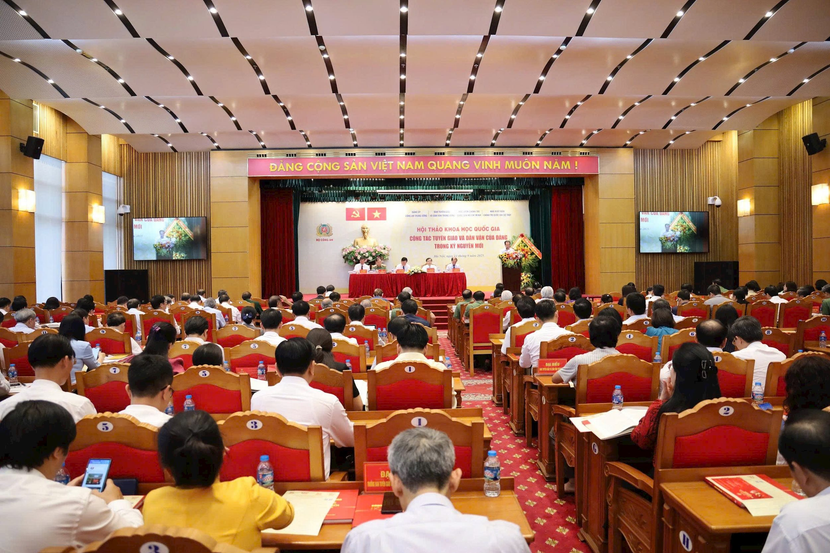 Hội thảo khoa học đầu tiên sau khi hợp nhất Ban Tuyên giáo Trung ương và Ban Dân vận Trung ương