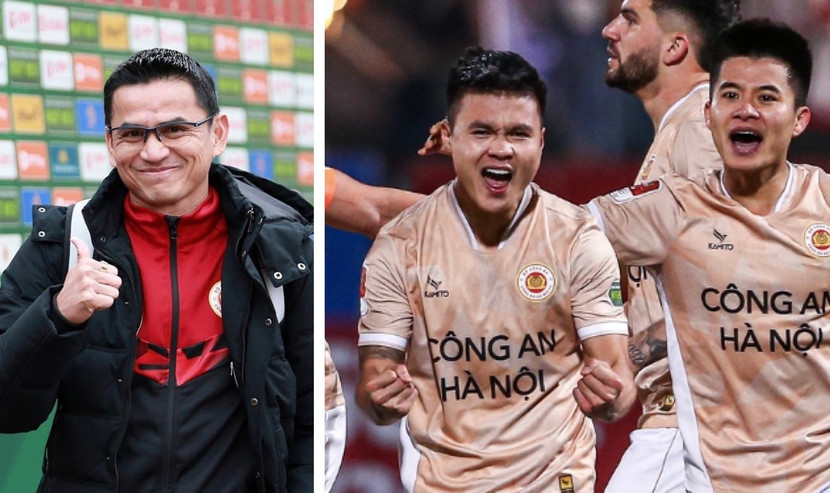 HLV Kiatisak thành công trong việc hồi sinh Quang Hải, phát huy tối đa năng lực các cầu thủ đội Công an Hà Nội HLV Kiatisak thành công trong việc hồi sinh Quang Hải, phát huy tối đa năng lực các cầu thủ đội Công an Hà Nội