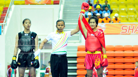 Tuyển wushu Việt Nam “giật” liền 2 HCV chỉ trong 15 phút ảnh 3