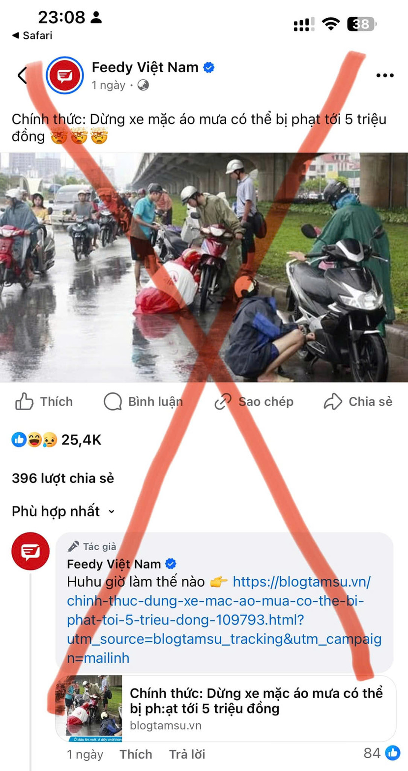 Thông tin không chính xác được nhiều trang mạng xã hội đăng tải khiến dư luận hoang mang Thông tin không chính xác được nhiều trang mạng xã hội đăng tải khiến dư luận hoang mang