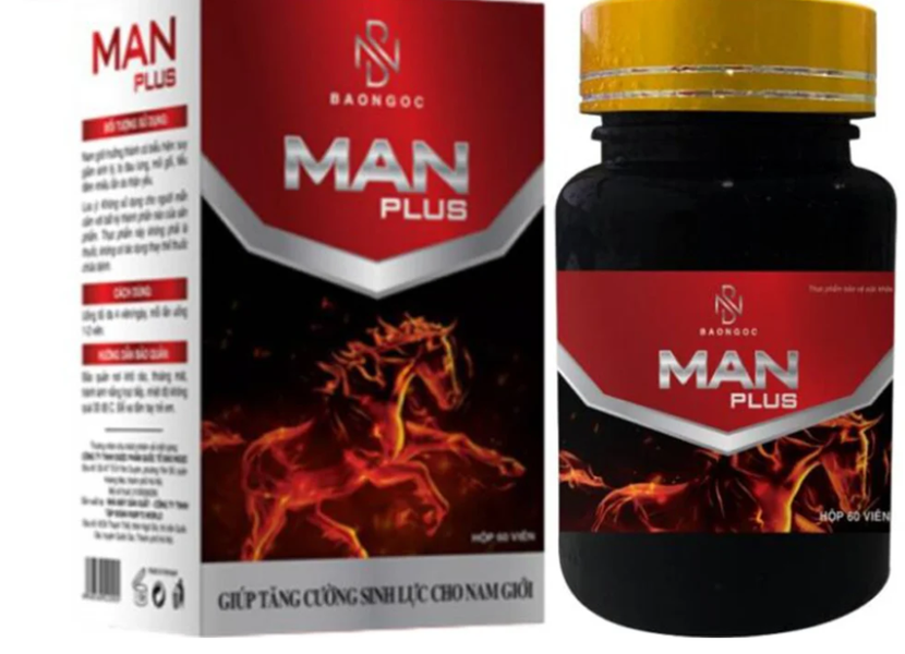 Một lô sản phẩm MAN PLUS của công ty Bảo Ngọc bị yêu cầu thu hồi Một lô sản phẩm MAN PLUS của công ty Bảo Ngọc bị yêu cầu thu hồi