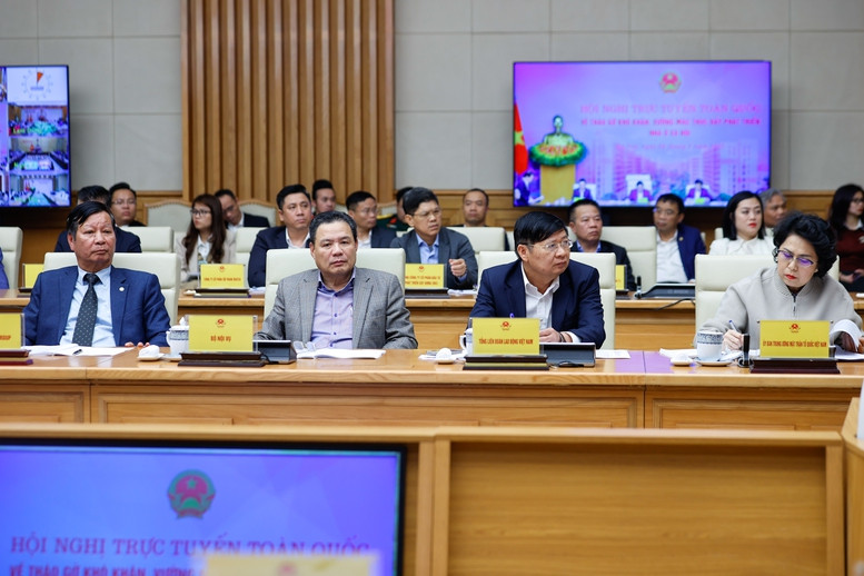 Các doanh nghiệp tham dự hội nghị (Ảnh: VGP)