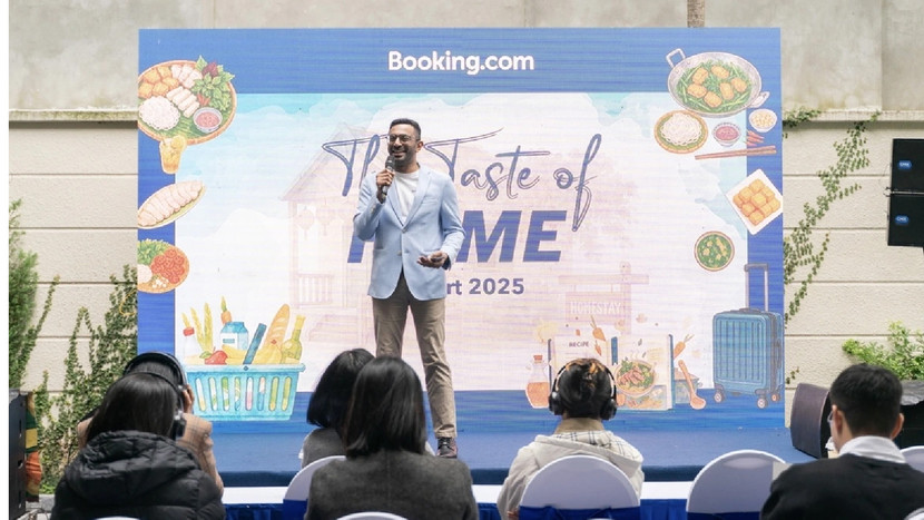 Ông Branavan Aruljothi, Giám đốc Quốc gia tại Việt Nam của Booking.com chia sẻ về Báo cáo Xu hướng nghỉ dưỡng “Taste of Home” 2025 tại Việt Nam Ông Branavan Aruljothi, Giám đốc Quốc gia tại Việt Nam của Booking.com chia sẻ về Báo cáo Xu hướng nghỉ dưỡng “Taste of Home” 2025 tại Việt Nam
