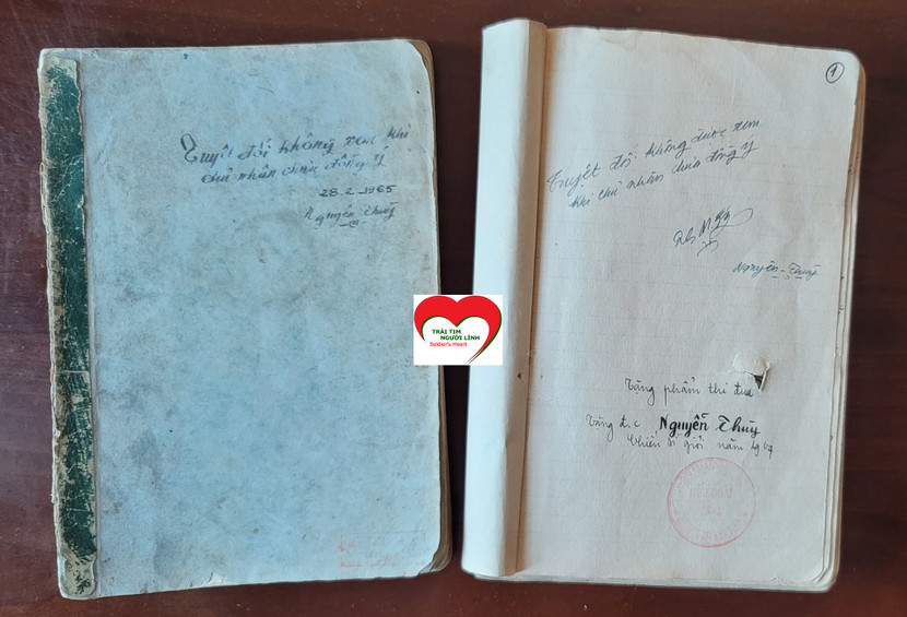 Nhật ký của tác giả Nguyễn Thùy Nhật ký của tác giả Nguyễn Thùy