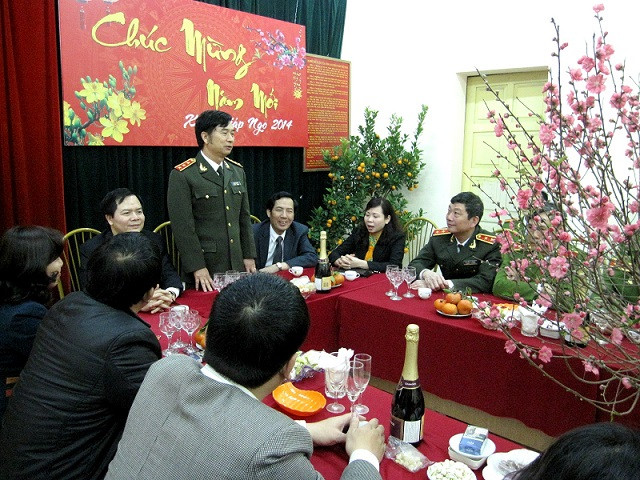 Thứ trưởng Thường trực Đặng Văn Hiếu thăm, chúc Tết CAQ Tây Hồ ảnh 4