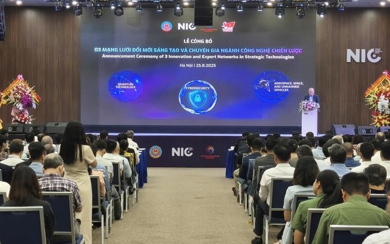 Thành lập 3 mạng lưới đổi mới sáng tạo và chuyên gia ngành công nghệ chiến lược