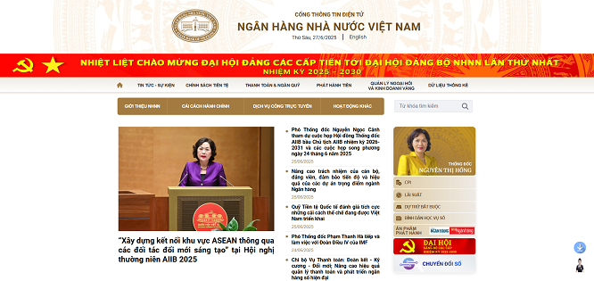 Giao diện giả mạo ngân hàng Nhà nước được hacker tạo ra từ việc cài mã độc RedHook