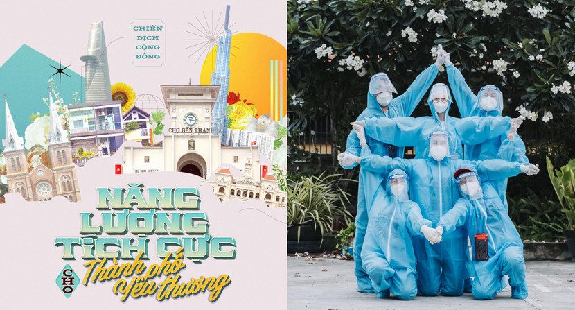 Nhóm nghệ sĩ làm tình nguyện viên thời Covid-19 tại TP.HCM Nhóm nghệ sĩ làm tình nguyện viên thời Covid-19 tại TP.HCM