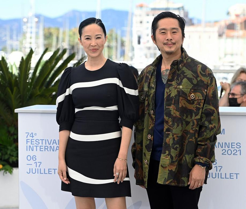 Nữ diễn viên gốc Việt Phạm Linh Đan và đạo diễn Justin Chon ra mắt phim mới “Blue Bayou” tại Cannes 2021