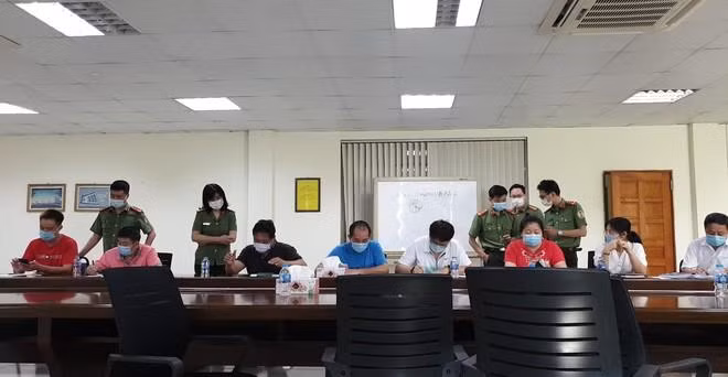 Phòng An ninh kinh tế và Phòng Quản lý xuất nhập cảnh CATP Hà Nội kiểm tra phát hiện người nước ngoài nhập cảnh trái phép tạm trú trong khu công nghiệp