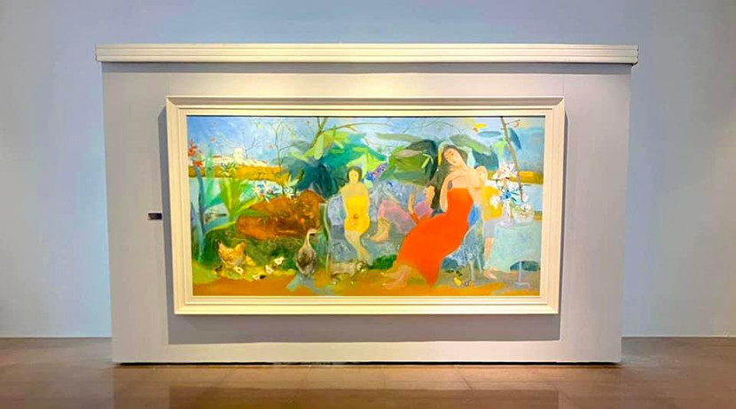 Các tác phẩm của họa sĩ Nguyễn Minh