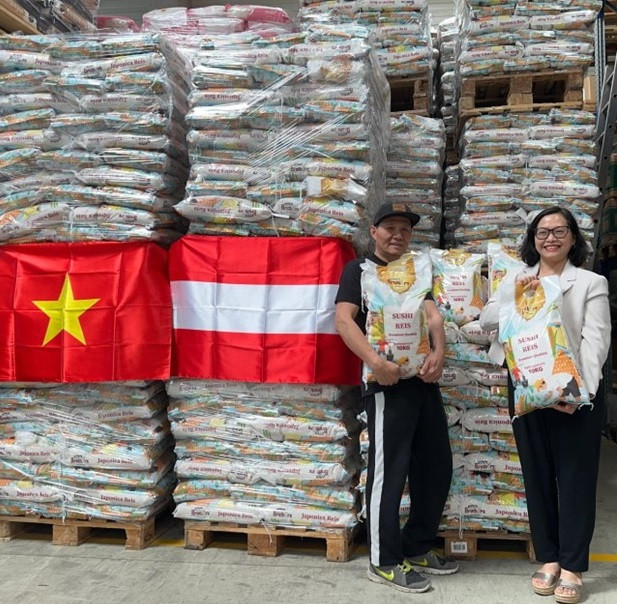 Gạo Sushi Việt Nam nhập khẩu vào thị trường Áo Gạo Sushi Việt Nam nhập khẩu vào thị trường Áo