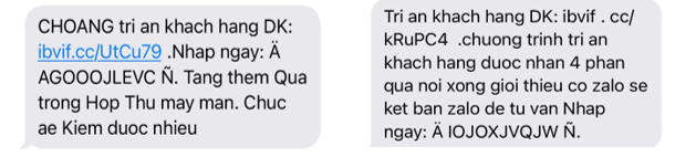 Tin nhắn trúng thưởng lừa đảo, khách hàng ấn vào link sẽ bị chiếm quyền điều khiển điện thoại Tin nhắn trúng thưởng lừa đảo, khách hàng ấn vào link sẽ bị chiếm quyền điều khiển điện thoại