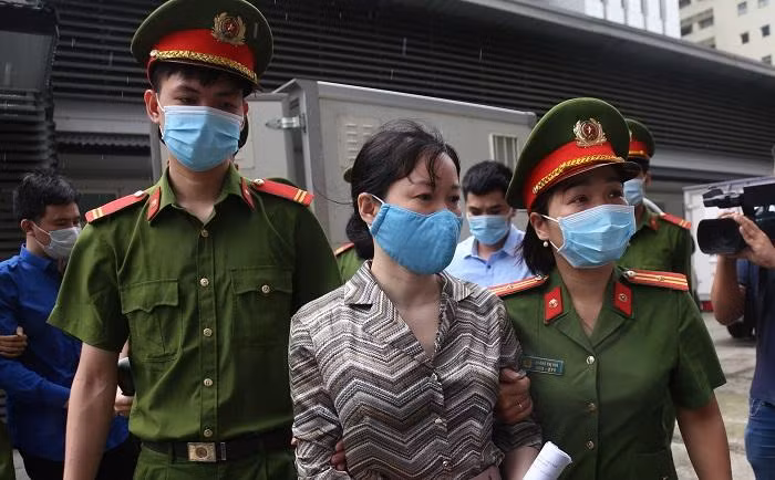 Bị cáo Nguyễn Bảo Ngọc (Giám đốc Tài chính Công ty Nhật cường) bị áp dụng mức án cao nhất.