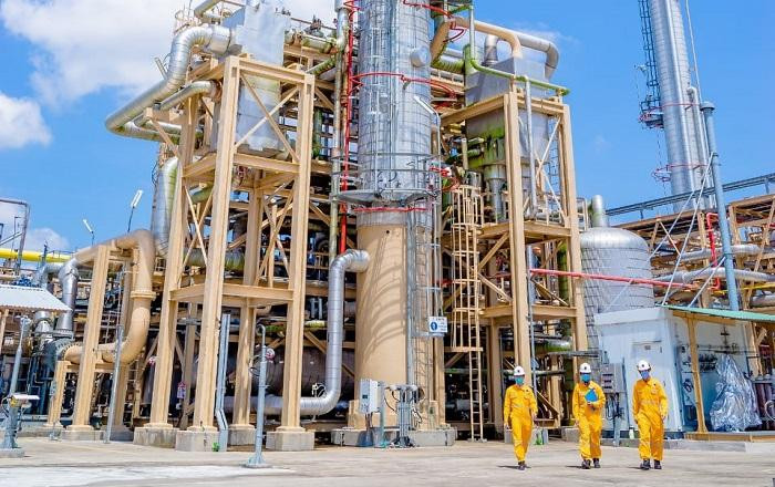 Người lao động Petrovietnam trên các công trình khí.
