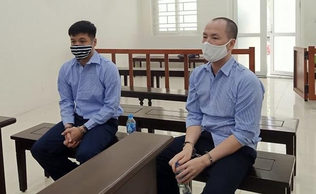 Nguyễn Thái Bình và đồng phạm tại phiên tòa. Nguyễn Thái Bình và đồng phạm tại phiên tòa.