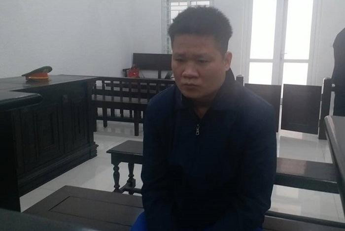 Bị cáo Phan Thanh Hải tại phiên tòa.