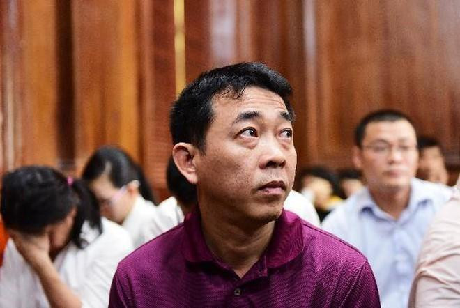 Bị can Nguyễn Minh Hùng - Chủ tịch, kiêm Tổng giám đốc Cong ty VN Pharma.