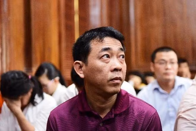 Bị can Nguyễn Minh Hùng - Chủ tịch, kiêm Tổng giám đốc Cong ty VN Pharma.
