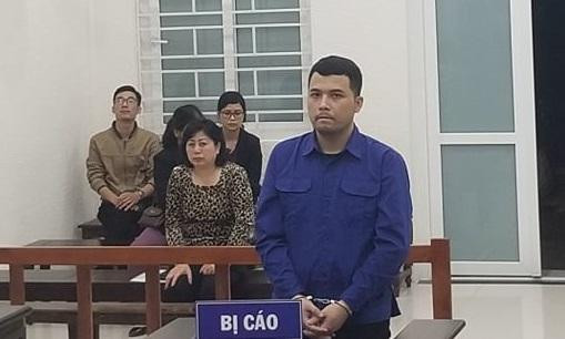 Chu Mạnh Hưng tại phiên tòa sơ thẩm, hồi tháng 11-2020.