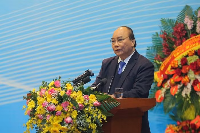 Thủ tướng Chính phủ Nguyễn Xuân Phúc tới dự và chỉ đạo Hội nghị Tổng kết năm 2020 của Petrovienam.