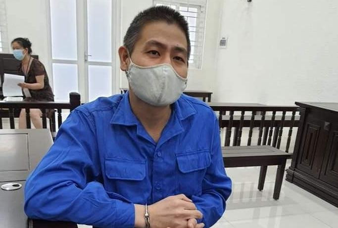 Bị cáo Nguyễn Nhật Trường tại phiên tòa.