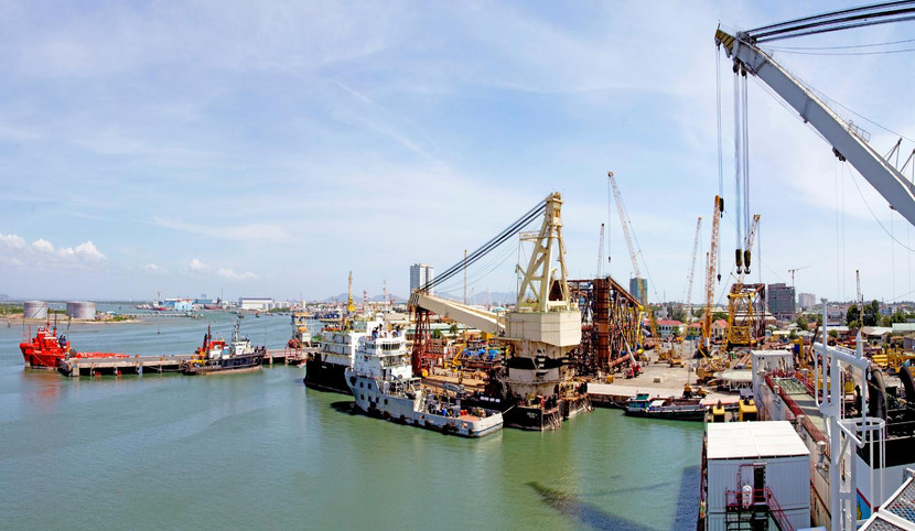 Một góc Cảng Vietsovpetro ngày nay.