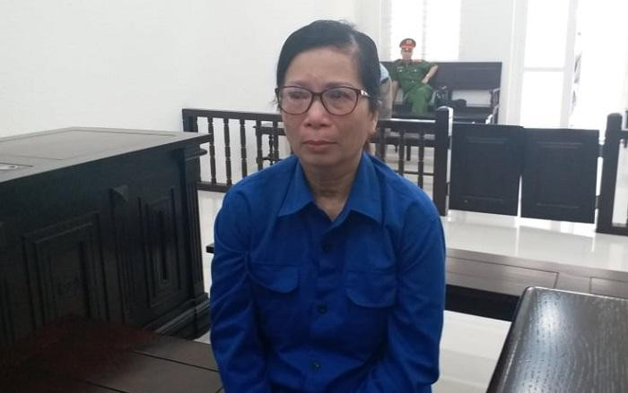 Bị cáo Võ Minh Hiền bị đưa ra xét xử tại phiên tòa.