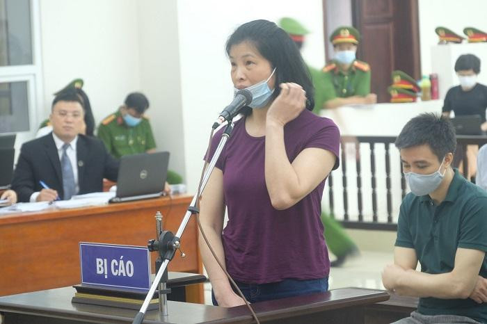 Bị cáo Nguyễn Thị Bích Hằng - Kế toán trưởng Công ty Nhật Cường .