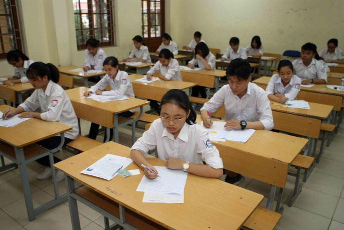 Thí sinh ở Hà Nội đã bước vào Kỳ thi THPT Quốc gia năm 2022 (ảnh minh họa)