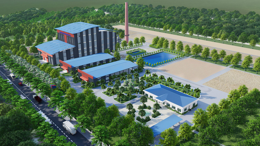 Nhà máy xử lý rác tại Tuy Hòa - Phú Yên với công suất 240 tấn/ngày đêm do T-TECH làm chủ đầu tư