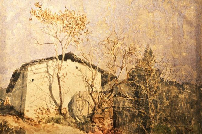 Tác phẩm "Mùa cây thay lá". Tác phẩm "Mùa cây thay lá".