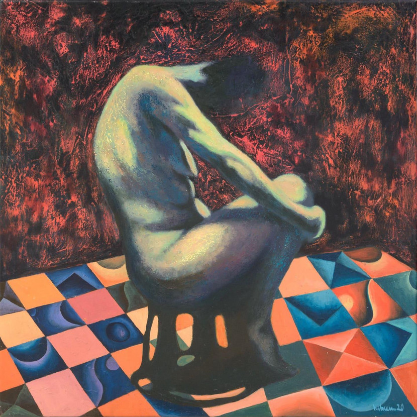 Tranh của họa sĩ Nguyễn Minh Hiếu