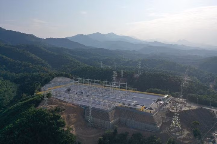 Công trình Trạm biến áp 220kV Tương Dương và đấu nối phục vụ nhập khẩu điện từ Lào về Việt Nam