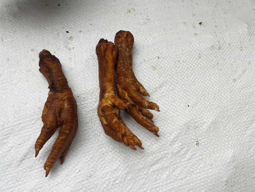 ...sau đó tuồn vào các nhà hàng, quán ăn để chế biến thành các món ăn quen thuộc