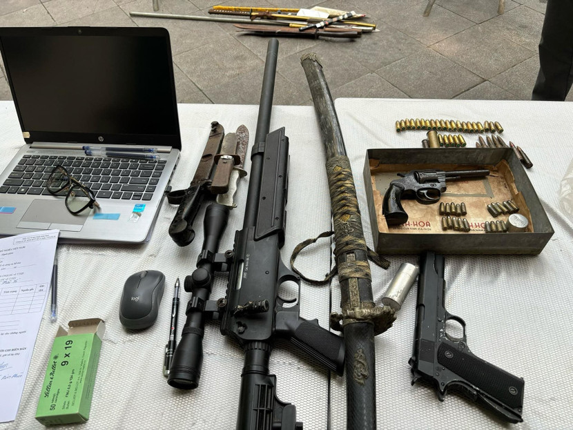 Nhiều vũ khí "nóng" đã được thu hồi Nhiều vũ khí "nóng" đã được thu hồi