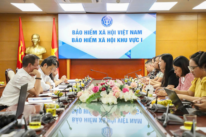 BHXH Khu vực 1 thông tin đến báo chí