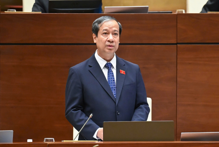 Bộ trưởng Bộ Giáo dục và Đào tạo Nguyễn Kim Sơn trả lời chất vấn Bộ trưởng Bộ Giáo dục và Đào tạo Nguyễn Kim Sơn trả lời chất vấn