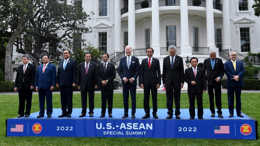 Tổng thống Mỹ Joe Biden và các lãnh đạo ASEAN chụp ảnh tại Nhà Trắng nhân Hội nghị Cấp cao Đặc biệt ASEAN - Mỹ, tháng 5-2022 Tổng thống Mỹ Joe Biden và các lãnh đạo ASEAN chụp ảnh tại Nhà Trắng nhân Hội nghị Cấp cao Đặc biệt ASEAN - Mỹ, tháng 5-2022