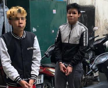 Hai thiếu niên trộm cắp xe máy bán lấy tiền chơi game và tiêu xài