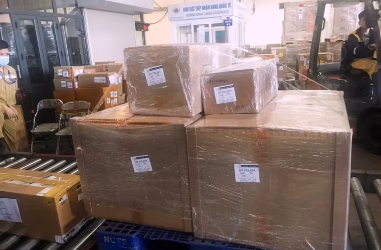 Lô hàng Camera AI View đầu tiên của Bkav xuất khẩu sang Mỹ