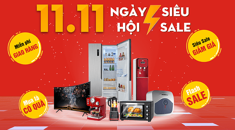 Nhiều website TMĐT tại Việt Nam tưng bừng khuyến mại dịp 11/11 Nhiều website TMĐT tại Việt Nam tưng bừng khuyến mại dịp 11/11