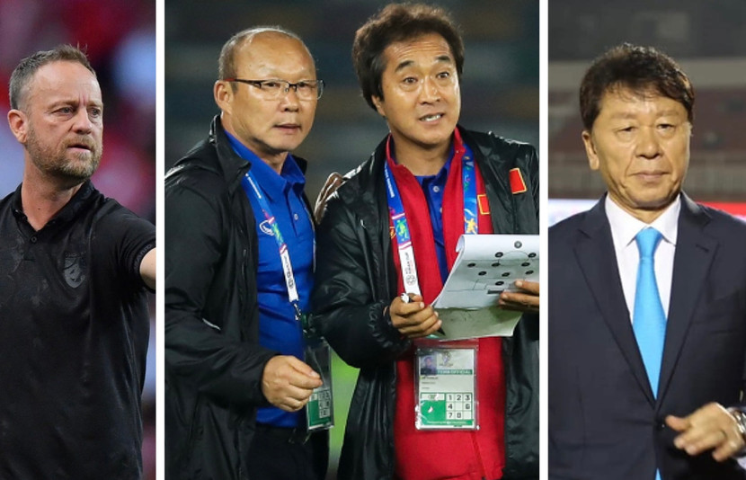 Các HLV Mano Polking, Park Hang-seo, Lee Young-jin, Chung Hae-seung lần lượt được xướng tên trong "danh sách tin đồn" tân HLV trưởng TP.HCM