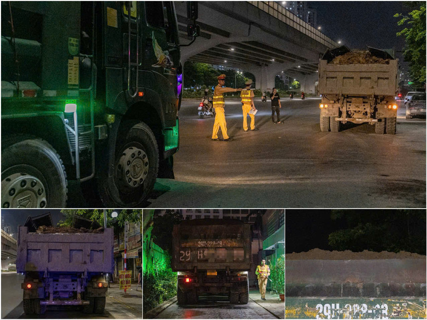 Nhiều phương tiện né sự kiểm tra của lực lượng chức năng